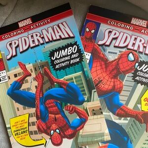Spider man coloring Activity books